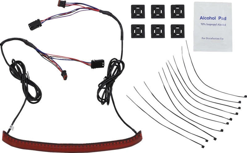 Integrated Taillight With Turn Signals Red For Harley Davidson FLFB 1750 ABS 2018-2020