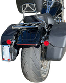 Integrated Taillight With Turn Signals Red For Harley Davidson FLFB 1750 ABS 2018-2020