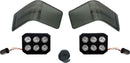 LED Tour-Pak Run/Brake Lights With Lenses Red For Harley Davidson FLHT 1450 2000-2006