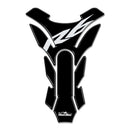 3D Motorcycle Stickers - Tank Pad Black For Yamaha YZF-R6