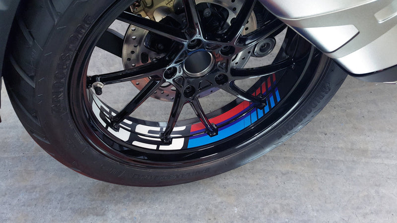 Rim Strips Black For BMW R1200 GS 2013-2018