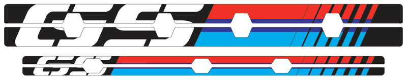 Rim Strips Black For BMW R1200 GS 2013-2018