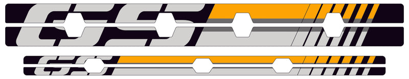 Rim Strips Gold For BMW R1200 GS 2013-2018