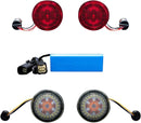ProBEAM® Front And Rear Turn Signal Conversion Kit Amber / Red / White For Harley Davidson FLHX 1584 2010-2011