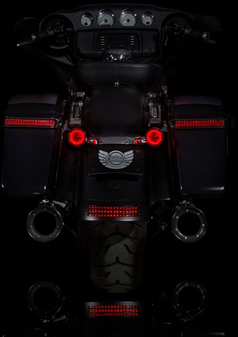 ProBEAM® Red LED Turn Signals With Red Lenses Red For Harley Davidson FLSB 1750 ABS 2018-2024