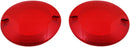 ProBEAM® Flat Signal Lenses Red For Harley Davidson FLHR 1340 1994-1998
