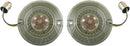 ProBEAM® Amber/White Flat Dynamic Ringz™ For Harley Davidson FLHR 1340 1994-1998