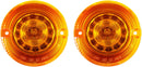 ProBEAM® Flat Turn Signal Inserts Amber For Harley Davidson FLHR 1340 1994-1998