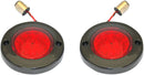 ProBEAM® Flat Bezel Rear LED Turn Signals Black / Gloss For Harley Davidson FLHR 1340 1994-1998