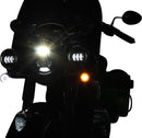 ProBEAM® Dynamic Ringz™ LED Front Turn Signals Black For Indian CHIEF 111 ABS 2014-2021