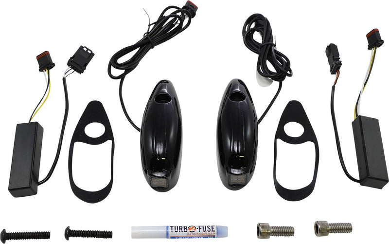 ProBEAM Road Glide Turn Signals Amber / White For Harley Davidson FLTRK 1868 ABS 2020-2024