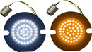 Genesis® 4 Amber/White LED Turn Signal Inserts Amber / White For Harley Davidson FLHR 1340 1994-1998