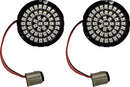 Genesis® 4 Red Ring LED Turn Signal Inserts Red For Harley Davidson FLFB 1750 ABS 2018-2019