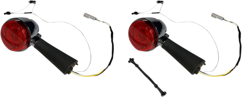 ProBEAM® Rear LED Turn Signal Chrome For Indian SCOUT 60 ABS 2016-2024