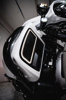 Lower Fairing Amber/White Light Inserts Amber / White For Harley Davidson FLHTCU 1690 ABS 2014-2016