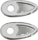 Fender Struts Rear Turn Signal Adapter/Cover Plates For Harley Davidson FLD 1690 2012-13