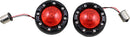 ProBEAM® Bullet Ringz™ 1156 Rear Turn Signals Black For Harley Davidson FLHCS 1868 ABS 2018-2024