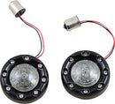 ProBEAM® Bullet Ringz™ 1156 Rear Turn Signals Black For Harley Davidson FLHC 1750 ABS 2021
