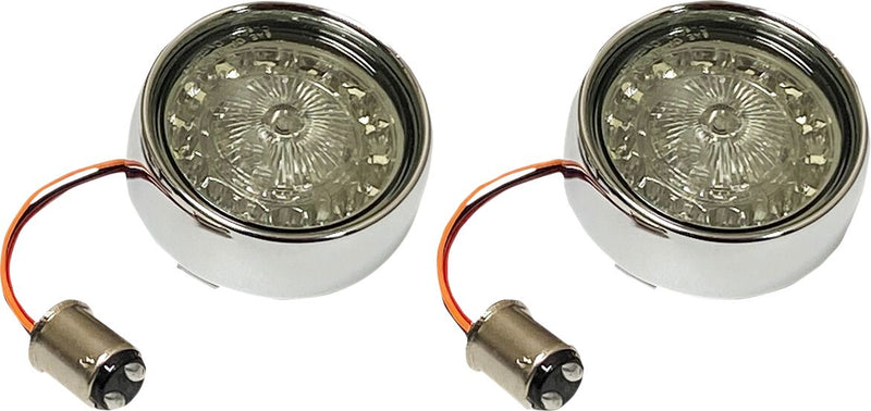 Turn Signal Insert Smoke For Harley Davidson FLFB 1750 ABS 2018-2020