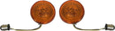 ProBEAM® Front Halo Turn Signals Amber For Harley Davidson FLD 1690 2012-2013