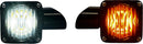 Shark Demon™ High-Performance LED Front Turn Signals Black / Gloss For Harley Davidson FLTRK 1868 ABS 2020-2024