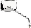 Chrome Universal Die-Cast Mirror Right Chrome / Silver For Harley Davidson E 1000