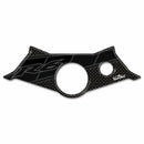 3D Motorcycle Stickers - Top Yoke Carbon Look For Yamaha YZF-R6 2006-2016