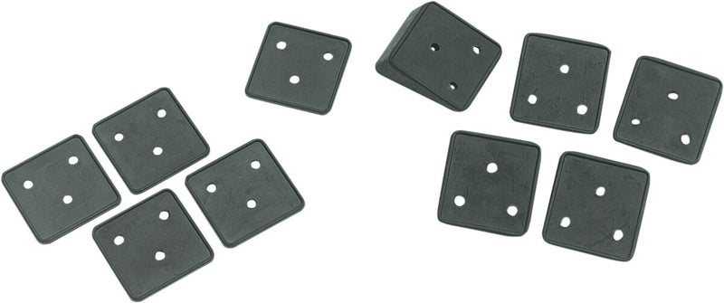 License Plate Bracket Mounting Gaskets Black | Vendor No 12-0049-RF