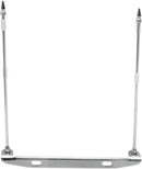License Plate Mounted Double Flag Holder - 6.4 MM