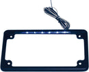 LED License Plate Frame Black - 18.5 CM
