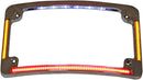 All-in-One License Plate Frame Chrome - 18.5 CM