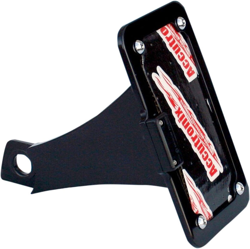Indian Side-Mount License Plate Black For Indian SCOUT 60 ABS
