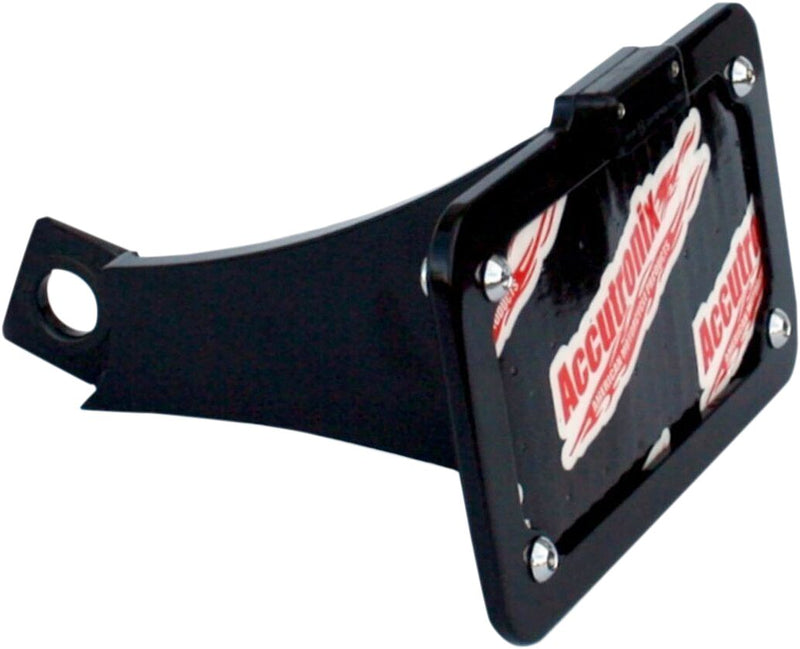 Indian Side-Mount License Plate Black For Indian SCOUT 60 ABS
