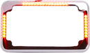 Slick Signals Flat License Plate Frame- 18 CM