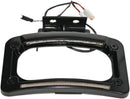 LED License Plate Frame Black For Indian CHIEF 111 ABS 2015-2021