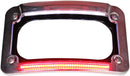 LED License Plate Frame Chrome For Indian CHIEF 111 ABS 2015-2021