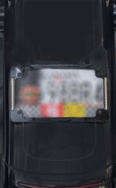 LED Radius License Plate Frame Black For Harley Davidson FLHR 1690 2014-2015