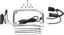 LED Radius License Plate Frame Chrome For Harley Davidson FLHR 1690 2014-2015