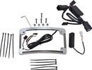 LED Radius License Plate Frame Chrome For Harley Davidson FLHRXS 1750 ABS 2017-2018