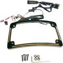 LED Radius License Plate Frame Amber / Red / White For Harley Davidson FLTRXSE 1977 ABS 2023-2024