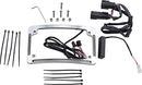 LED Radius License Plate Frame Amber / Red / White For Harley Davidson FLHR 1690 2014-2015