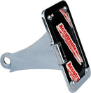 Side Mount License Plate With LED Tag Light White For Harley Davidson FLS 1690