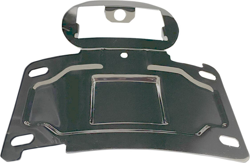 License Plate Relocation Mount Chrome For Harley Davidson FLHTCU 1690 ABS 2014-2016