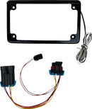 LED License Plate Frame White For Polaris RZR XP 1000 4X4 2018 - 18 CM