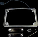 Illuminated Radius License Plate Frame White For Harley Davidson FLHX 1923 ABS 2024