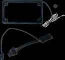License Plate Frame With Tag Illumination White For Polaris GENERAL 1000 4X4 2018-2023 - 18 CM