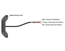 B6 LED Brake Light Kit with License Plate Mount For BMW F 650 2000