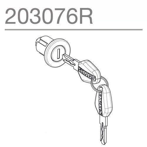 Premium Lock & Black Key System Single