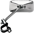 Universal Clamp-On Mirror Chrome / Silver 20-34812 - 22 MM