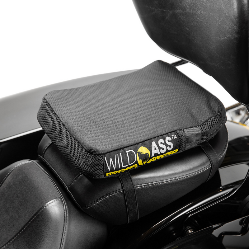 Motorcycle Air Cushion Pillion Lite Black